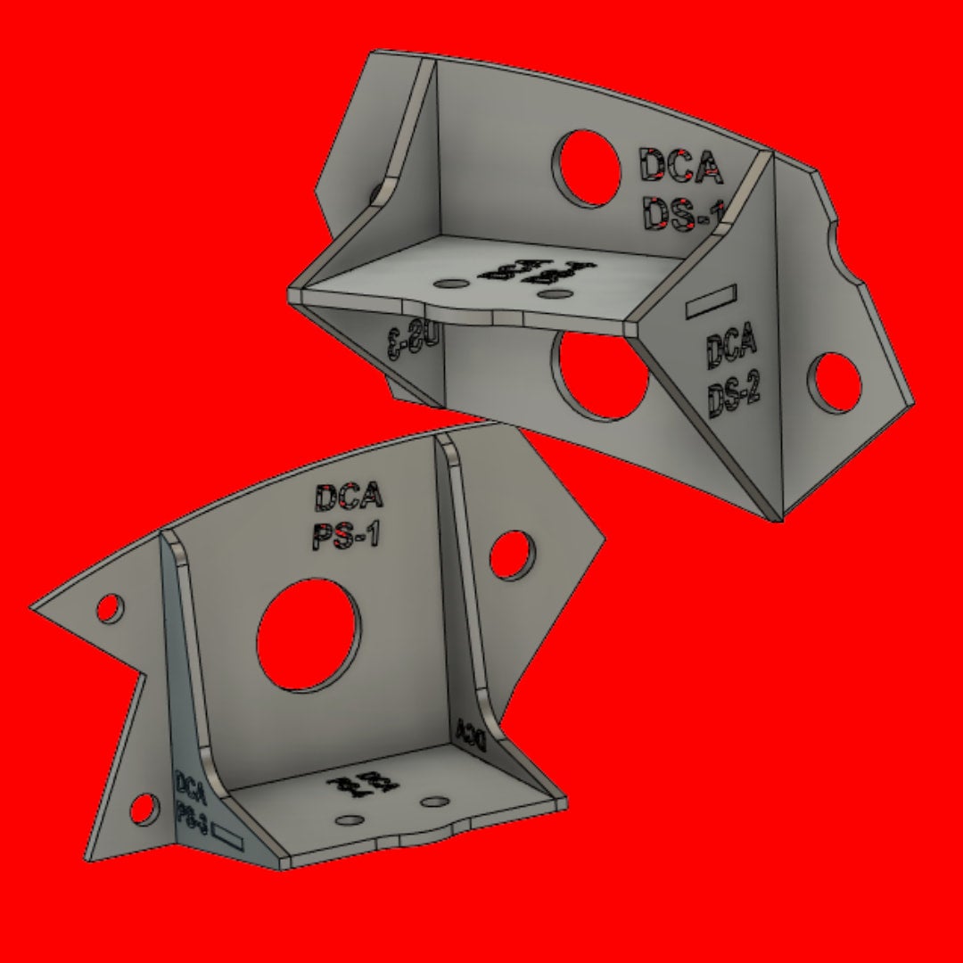 Weld on ZD30 Nissan Patrol Chassis Brackets/Mounts DCA